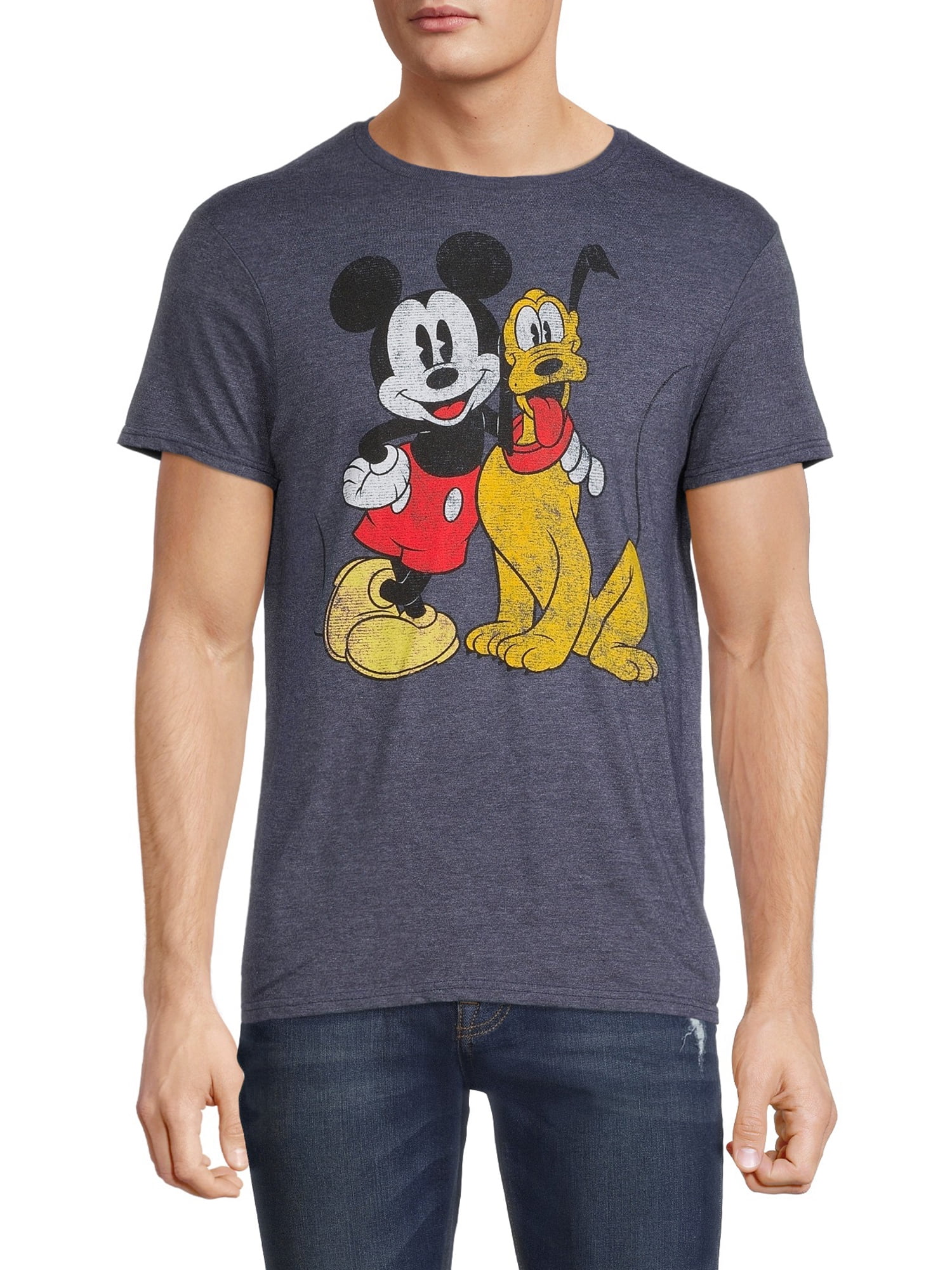 NBA Basketball LA Clippers Pluto Mickey Driving Disney Shirt T