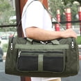 thumbnail image 4 of Bolso de viaje Yuyangstore Impermeable correa ajustable Tote Bolsa de lona verde, 4 of 8