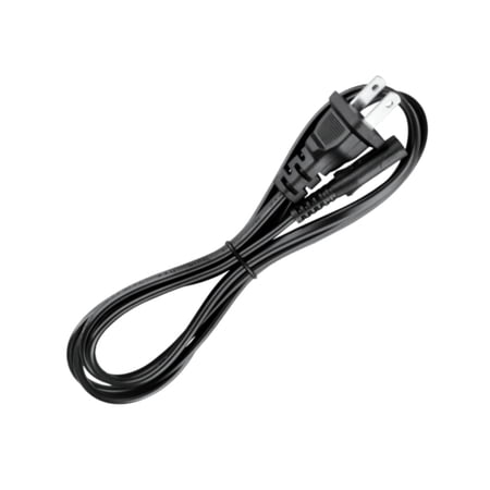Onerbl 2-Prong 2 Port 8 Type End 1.2m/4Feet US AC Power Cord Outlet Socket Plug Cable Compatible with Slim Edition 4 PS4 3 PS3 2 PS2 1 PS1 Play Station