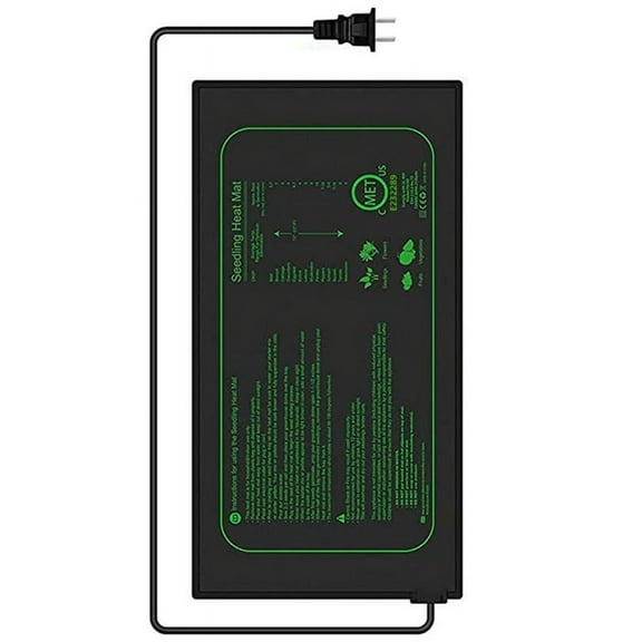 MET Certified Seedling Heat Mat, Waterproof Heat Mat, US Plug