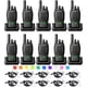 thumbnail image 1 of Radio Walkie Talkies Retevis H-777H de 2 vías de largo alcance (paquete de 10), 1 of 9