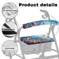 thumbnail image 5 of HELLHERO Seat Back Covers Removable and Washable Easy to Clean Walker Rollator Seat Back Cover & Butterfly Easy Fit for Machine Washable, 5 of 7