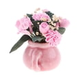 thumbnail image 3 of Pieza 2 flores de plástico en miniatura en jarrón rosa para accesorios de decoración de habitación de 1:12 Hugo, 3 of 7