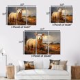 thumbnail image 4 of Designart "Sheep Bathed in Sunlight II" Animals Floater Framed Canvas Art Print, 4 of 7