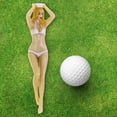 thumbnail image 4 of Soporte para tee de golf,Soporte para tee de golf Tapete de práctica para campo de prácticas,Novedad equipo de tee de plástico de 3 pulgadas para principiantes,Golfista Divertidas pelotas de, 4 of 7