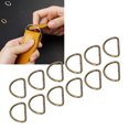 thumbnail image 4 of 100 Uds Anillos en D para Coser Anillos en D de Metal Clásicos para Cinturones de Bricolaje Cinturones de Equipaje Bolsos Mochilas Anillos de Metal de Apariencia Refinada Anggrek Otros, 4 of 8