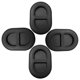 thumbnail image 1 of 4 Uds tapones de drenaje de piso para Jeep Wrangler cubierta de agujero de goma para Jeep Wrangler JK JL 2014-2021 y Gladiator JT 2020, 1 of 1