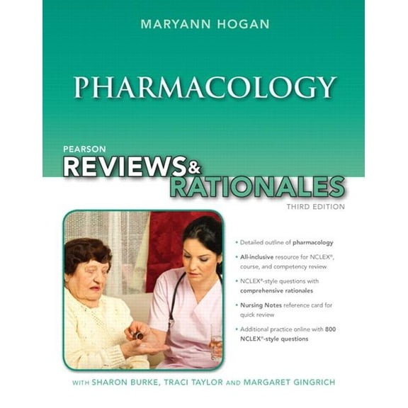 Hogan, Pearson Reviews & Rationales: Pearson Reviews & Rationales: Pharmacology with "nursing Reviews & Rationales" (Paperback)