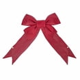 thumbnail image 2 of Vickerman 18" En Nylon Rouge De Noël Extérieur Arc, 2 of 4