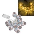 thumbnail image 3 of Fyydes LED Light Decor,Decorative String Lamp,10LED Skull String Lights Hallowmas String Lights for Festival Party Holiday Decoration Battery, 3 of 10