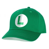 Luigi Hat Retro Adult Unisex Adjustable Cap Green