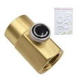 thumbnail image 3 of Adaptador de conector de recarga de CO2 para cilindro de soda y botella de soda para tanque de máquina de soda. TR21 4 a CGA320, 3 of 9