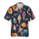 thumbnail image 2 of Camisa hawaiana con estampado 3D de helado abstracto para hombre, camisas hawaianas con estampado de paletas de dibujos animados, blusas casuales holgadas, blusas de manga corta, 2 of 5