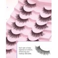 thumbnail image 4 of Pestañas Postizas Easeful Naturales, Suaves, Esponjosas y Abanico - Modelo Flared-07, 4 of 7