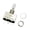 Silver White hat, variant on SDFGTstore Easy Installation Compact Guitar Switches for Electric Guitar 3 Way Tone Selector