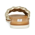 thumbnail image 3 of Steve Madden Womens Paislee Slip On Open Toe Slide Sandals, 3 of 3