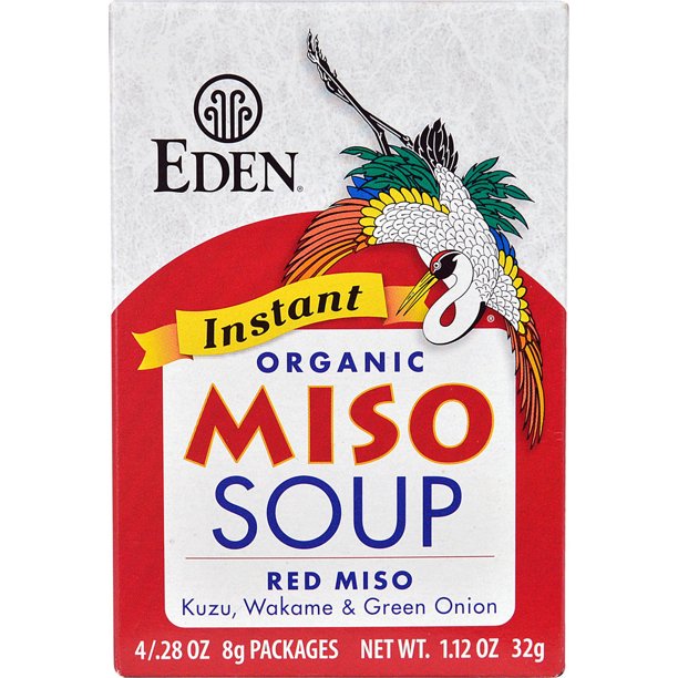 Eden Foods Instant Organic Miso Soup 4 Packets