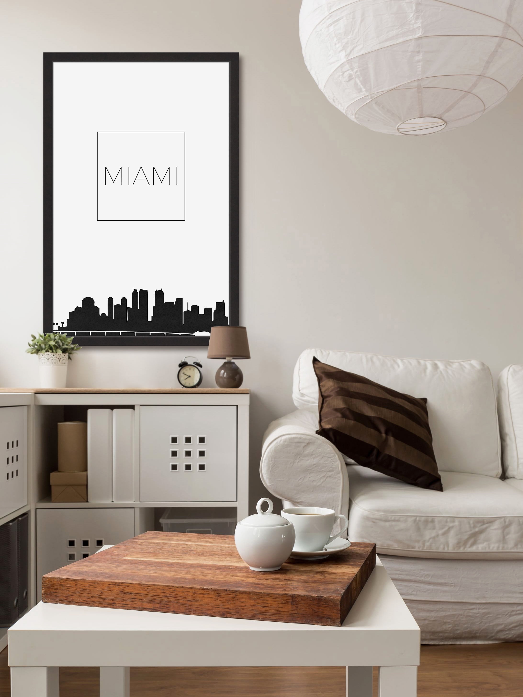 "Let's Do Business - Miami" Framed Painting Print