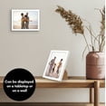 thumbnail image 4 of Americanflat 5" x 7" Picture Frame - Modern Design, Shatter-Resistant Glass, PVC Frame - White, 4 of 7