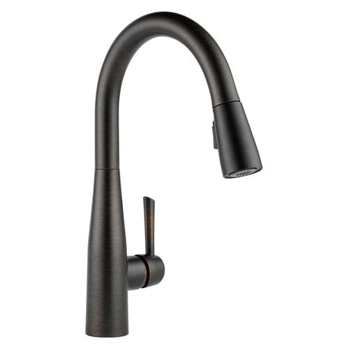 Delta 9113 Essa Single Handle Pull-Down Sprayer Kitchen Faucet with MagnaTite Docking by Delta