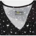 thumbnail image 6 of Moomaya Printed Batwing Tops For Women V-Neck Summer Casual Blouse Fashion Tunic, 6 of 8
