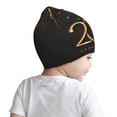 thumbnail image 2 of Pofeuu 2025 Golden On New Year Print Baby Beanie Hats for Unisex, Toddler Beanies Baby Girl Boy Hat Warm Cap for Baby, Infant, Toddler-Small, 2 of 6