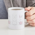 thumbnail image 6 of CafePress - Easter Bunnies Mugs - 11 oz Ceramic Mug - Novelty Coffee Tea Cup, 6 of 6
