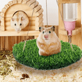 thumbnail image 3 of Bird Swing Mat Large Bird Foraging Mat Toys Natural Climbing Perch Bird Toy with Hooks for Cockatoo Parakeets Lovebird, 3 of 5