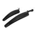 thumbnail image 3 of Bicycle Mudguard, Thickened Bicycle Front Rear Mudguard Widened 1Set Break Resistant  For 22 Inch Front And Rear Wheels For 24 Inch Front And Rear Wheels Black, 3 of 8