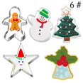 thumbnail image 2 of Coxeer Ensemble de Coupe-Cookies Mignon en Acier Inoxydable pour Biscuits pour Noël, 2 of 10
