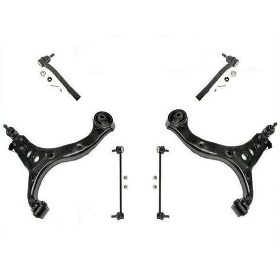 6 Pcs Kit Lower Control Arms W BJ For Kia Sedona 06-14 & Hyundai Entourage 07-10