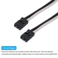 thumbnail image 3 of Uxcell 2.0MM(2P) hembra a 2.0MM(2P) hembra cable de puente de 2.54MM de paso, 20 cm para protoboard, paquete de 2, 3 of 6