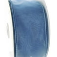 thumbnail image 1 of Ribbon Traditions 7/8" Wired Sheer Organza Ribbon Antique Blue 10 Yards, 1 of 5