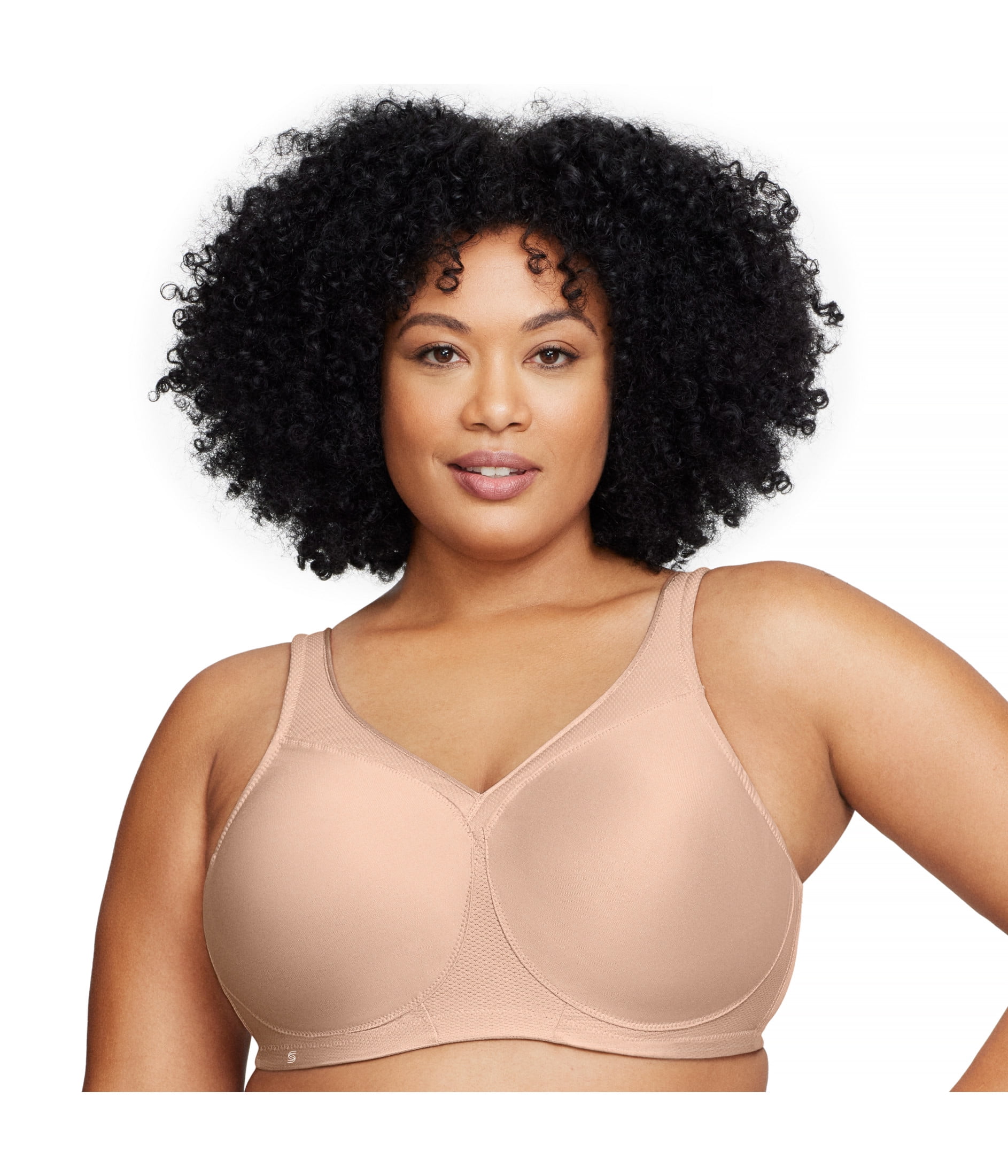 Glamorise MagicLift Seamless Sports Wirefree Bra 1006 (Women's & Women's Plus)