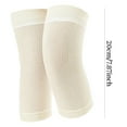 thumbnail image 3 of Ohmyroo Premium Breathable Knee Support Sleeves, Silk-Feel Knitted Knee Protectors with Non-Slip Design, Comfortable Warmth Retention for Indoor Activities and Yoga Practice, 3 of 3