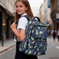 thumbnail image 6 of CHAQLIN Space Rocket Planets Pattern Large Capacity School Bags with Waterproof Padded Big Kids Backpack, Lightweight 17 Inch College Students Backpacks for Travel Primary School, 6 of 9