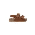thumbnail image 2 of bebe Toddler Girl's Sandals – Adjustable Comfort Footbed Sandals with Charm, Glitter, Braid & Buckle Styles, 2 of 7
