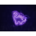 thumbnail image 3 of Glowneon Dinosaur Neon Sign, Animal Art Wall Decor, 3 of 4