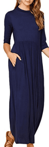 babydoll maxi dress