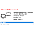 thumbnail image 2 of Rear Inner Wheel Bearing - Compatible with 2011 - 2021 Ram 2500 2012 2013 2014 2015 2016 2017 2018 2019 2020, 2 of 2