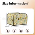 thumbnail image 5 of Daiia Animal Tree Pattern 4 slice Toaster Cover, Toaster Appliance Dust-proof Cover For Kitchen Small Appliance Dust Cover and Fingerprint Protection, 5 of 7