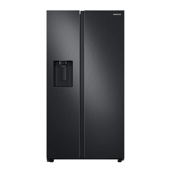 Refrigerador Samsung Side by Side 22 Pies Negro Mod. RS22T5200B1 con Despachador de Agua y Hielo