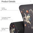 thumbnail image 4 of Yayeee Faucet Mat for Kitchen Sink 30" Diatomite Long Splash Guard Pad, Black Astronaut Space, 2 Pack, 4 of 7