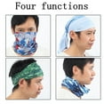 thumbnail image 5 of Savior Heat Summer Silky Wrap Head Scarf Unisex Multicolor Scarves, 5 of 6