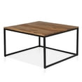 thumbnail image 3 of Furniture of America Druze Wood 2-Piece Nesting Table Set in Natural Oak, 3 of 10