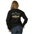 thumbnail image 3 of Gill McFinn Redbank Trout Fishing Unisex Plus Fleece Graphic Sweatshirt Brisco Brands 2X, 3 of 5