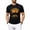 Black-26, variant on Men's 100% Cotton Papa Shirt, Funny Dad Shirts Dinosaur Graphic Tee, Soft Short Sleeve Dad Shirt