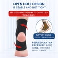 thumbnail image 4 of Silicone Ankle Brace Support, Ankle Stabilizer Sprain Prevention Design, Ligament Injury Joint Recovery Wrap, Brace for Sports Injury Recovery Joint Protection, 4 of 6