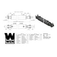 thumbnail image 2 of WEN Clevis Hydraulic Cylinder with 3-inch Bore and 8-inch Stroke, 2 of 3