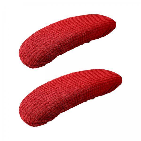 2x Cubiertas de reposas de silla de Color sólido, cubiertas de deslizamiento de reposas, cubiertas protectoras de de silla giratoria d BLESIY funda de brazos para sillón de oficina